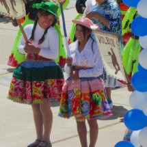 Smiling girls in Cachillallas